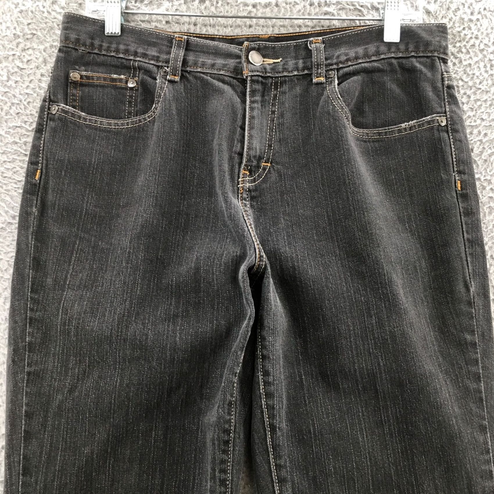 Calvin Klein Calvin Klein Capri Bootcut Jeans Womens 10 Black Cotton Blend Denim 5-Pocket Regular Stretch Modern Classic Womens Size 32" / US 10 / IT 46 - 2 Thumbnail