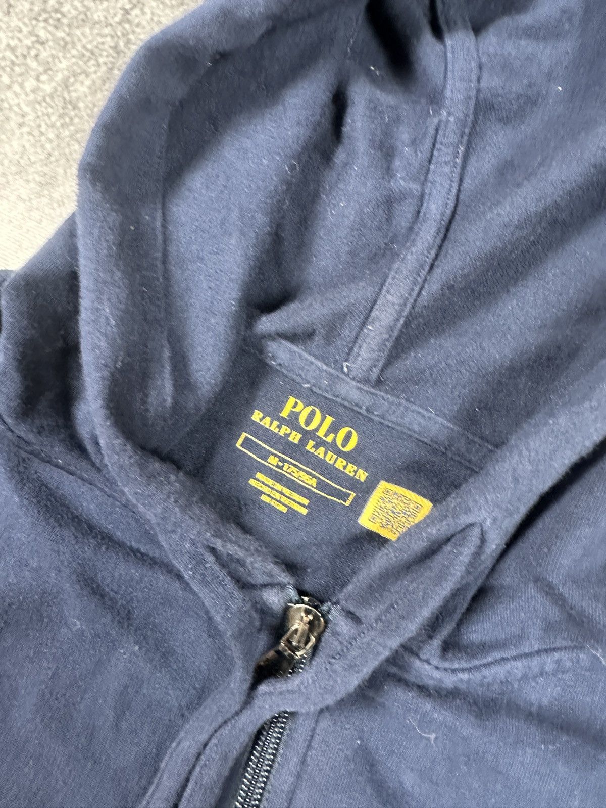 Polo Ralph Lauren Y2K Vintage Polo Ralph Lauren Zip Up Hoodie Streetwear Rare Size US M / EU 48-50 / 2 - 3 Thumbnail