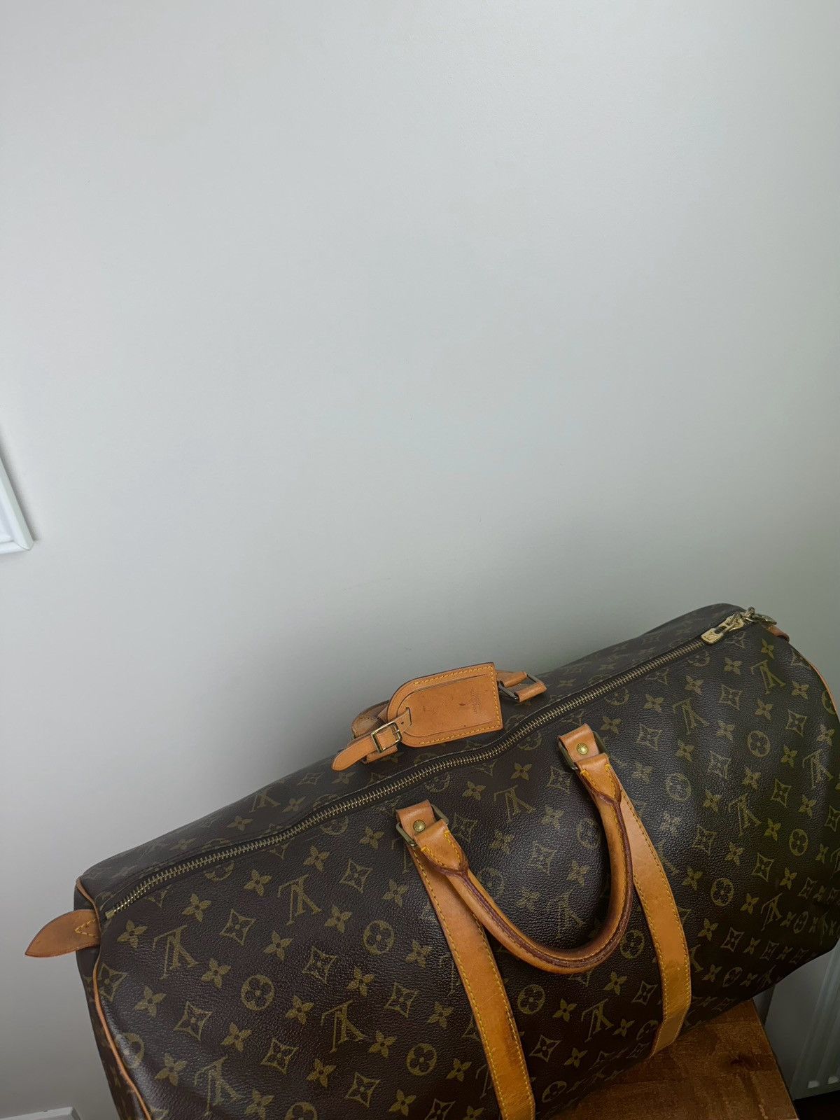 Louis Vuitton Luxury travel bag Louis Vuitton Keepall 50 original item Size ONE SIZE - 5 Thumbnail
