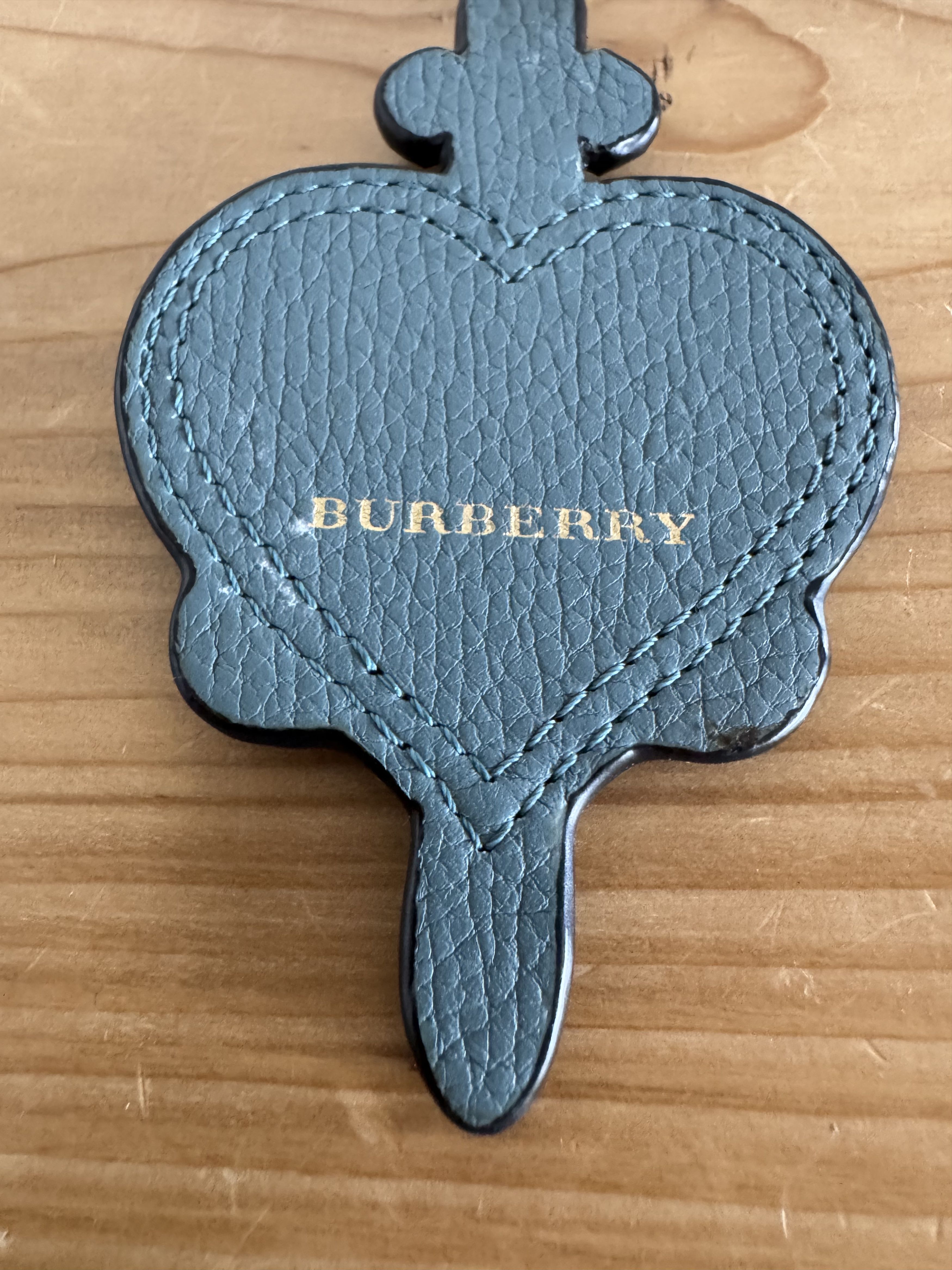 Burberry Longing Heart Leather Bag Charm Size ONE SIZE - 5 Thumbnail