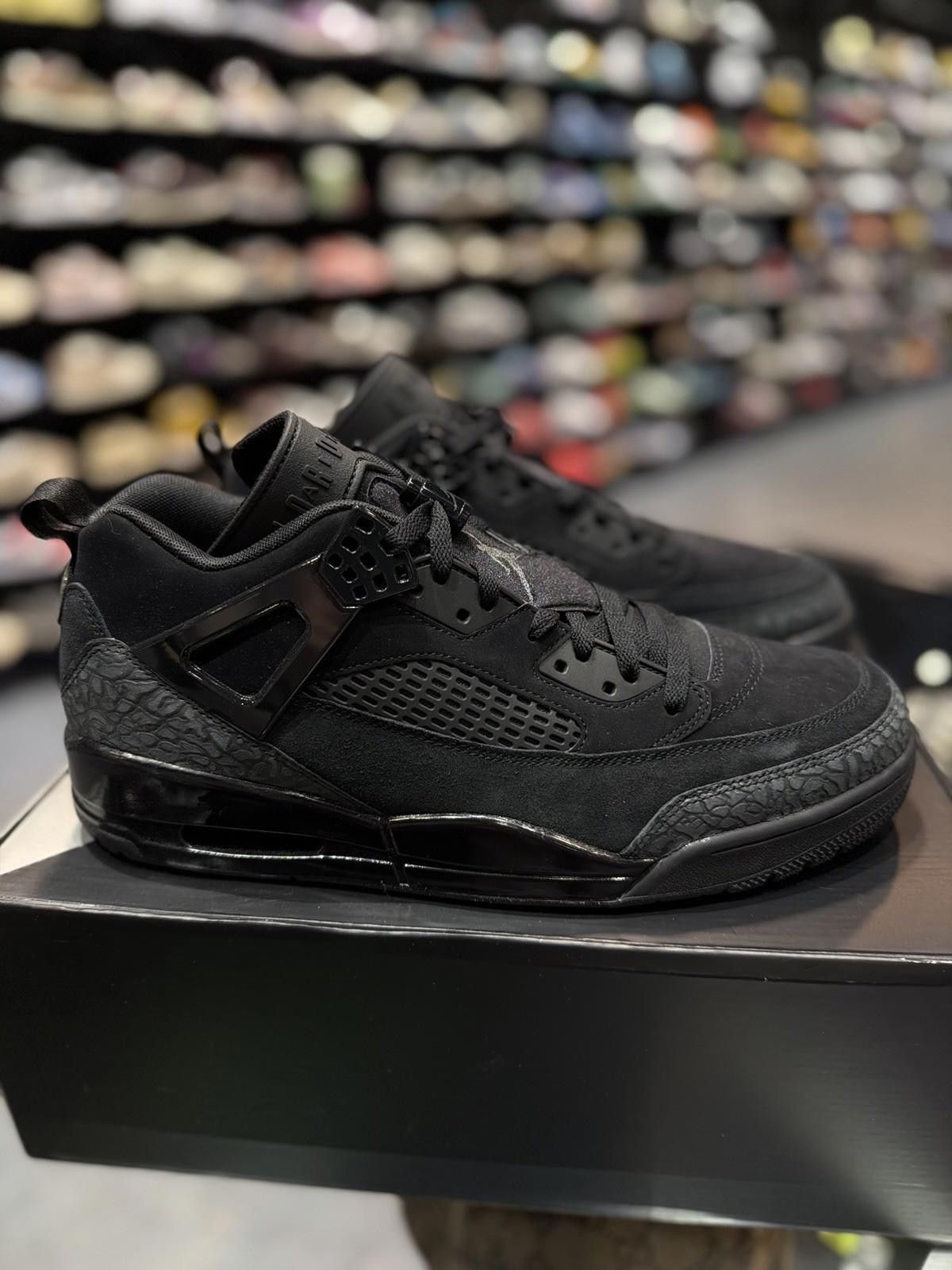 Jordan Brand Air Jordan Spizike Low Black Cat Sneakers, Size 13 BNIB Size US 13 / EU 46 - 3 Thumbnail