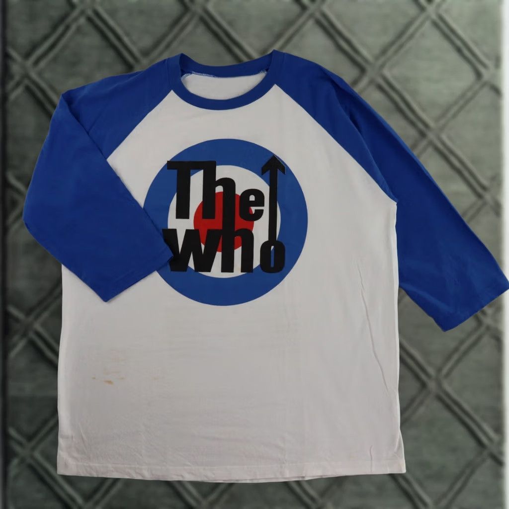 Vintage The Who Shirt Adult XL Blue Rock North American Tour 2019 Raglan Size US XL / EU 56 / 4 - 1 Thumbnail
