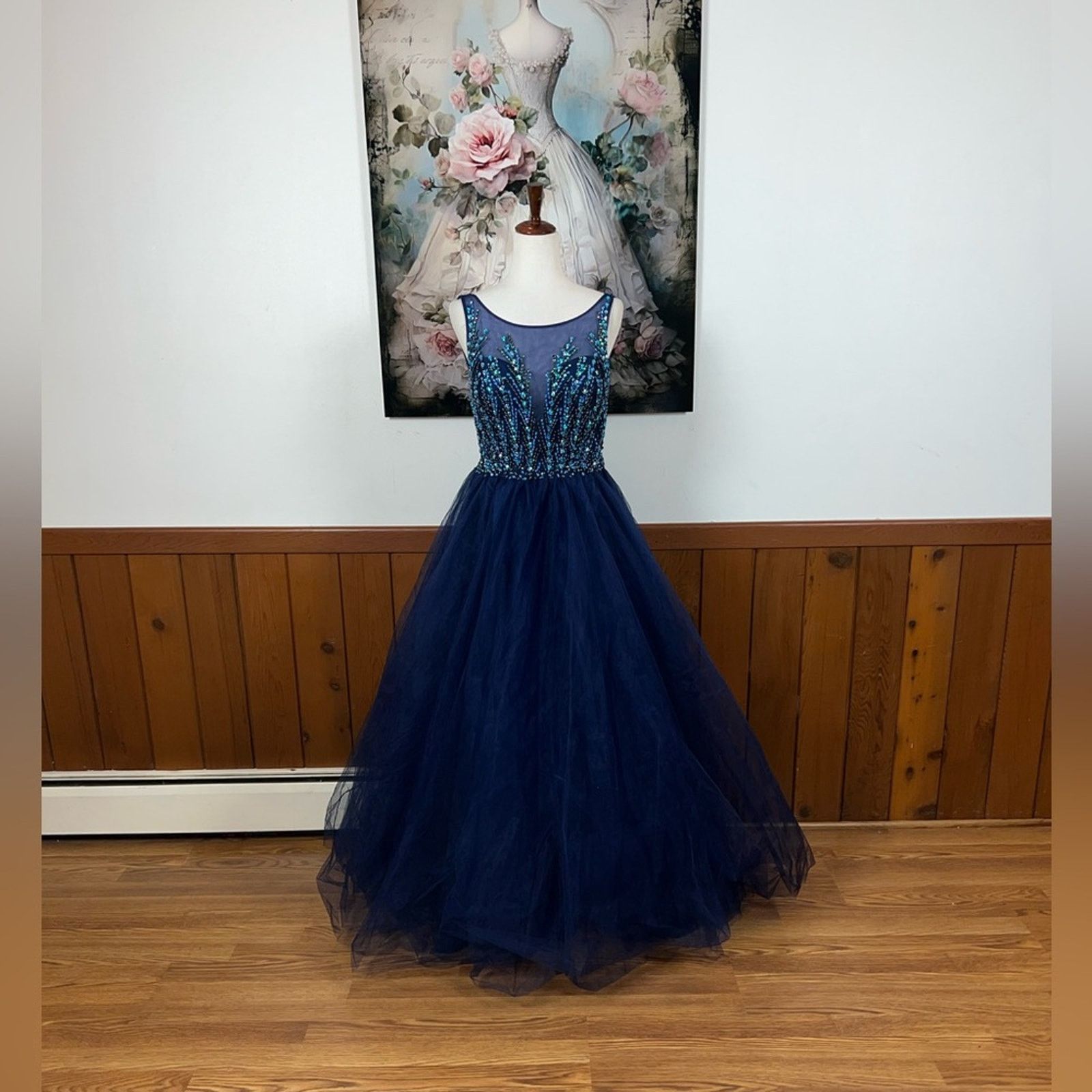 Other Gorgeous Blush Prom by Alexia Tulle Prom Gown! Size S / US 4 / IT 40 - 2 Thumbnail