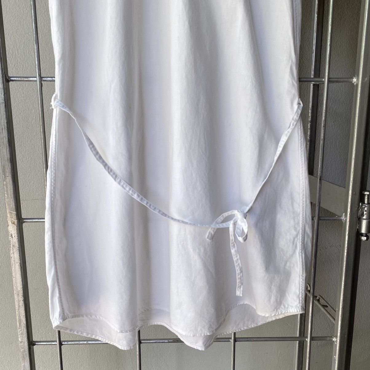 Orslow Orslow White Collared Button Dress Size XS / US 0-2 / IT 36-38 - 7 Thumbnail