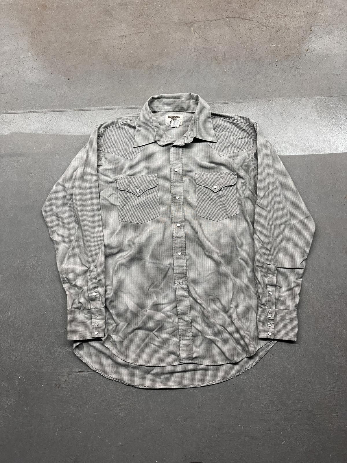 Designer Vintage 80s Ruddock Shirts Western Pearl Snap Button-Up Size US XL / EU 56 / 4 - 1 Thumbnail