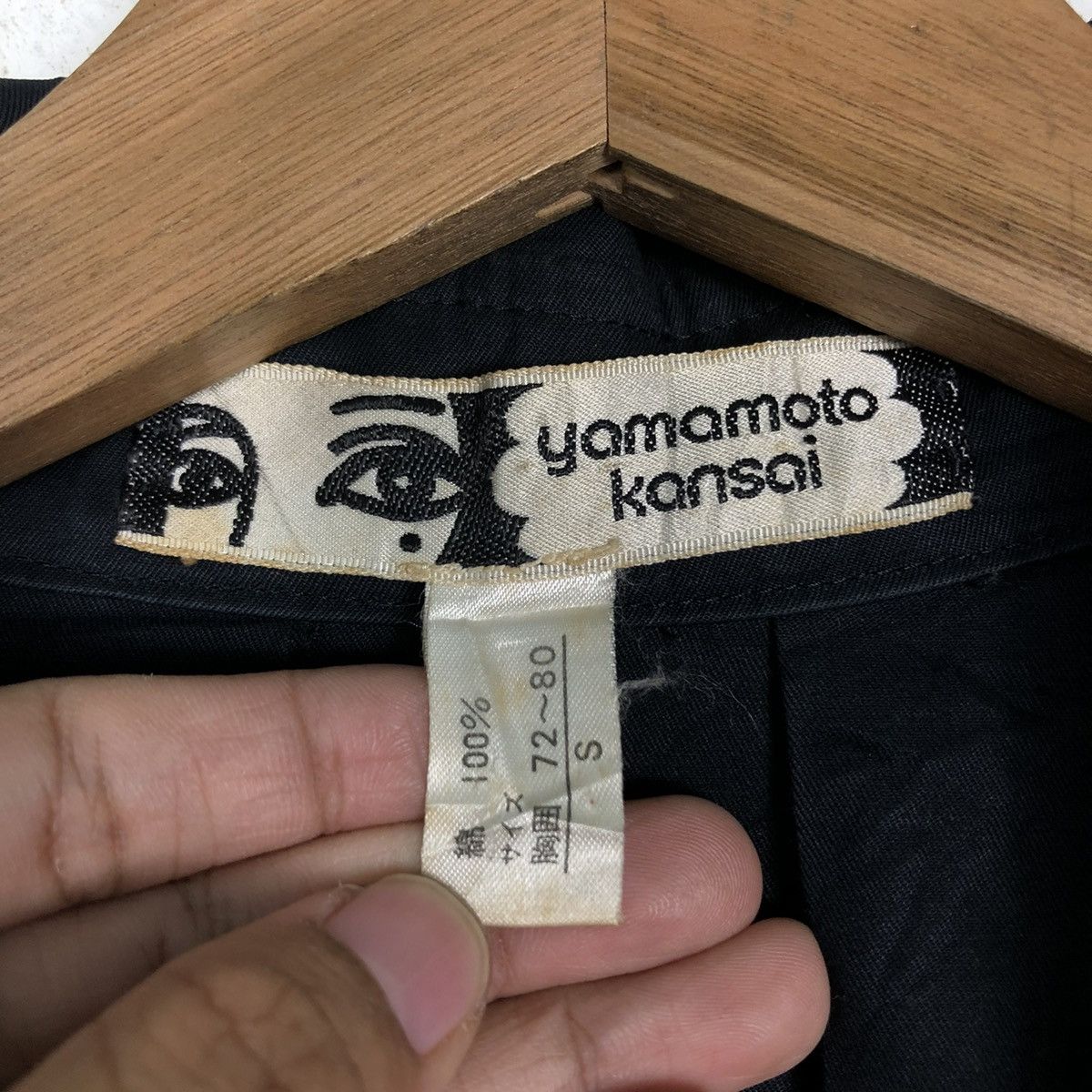 Kansai Yamamoto 🔥VINTAGE CROPPED BIKER JACKET KANSAI YAMAMOTO EYES Size US S / EU 44-46 / 1 - 17 Thumbnail