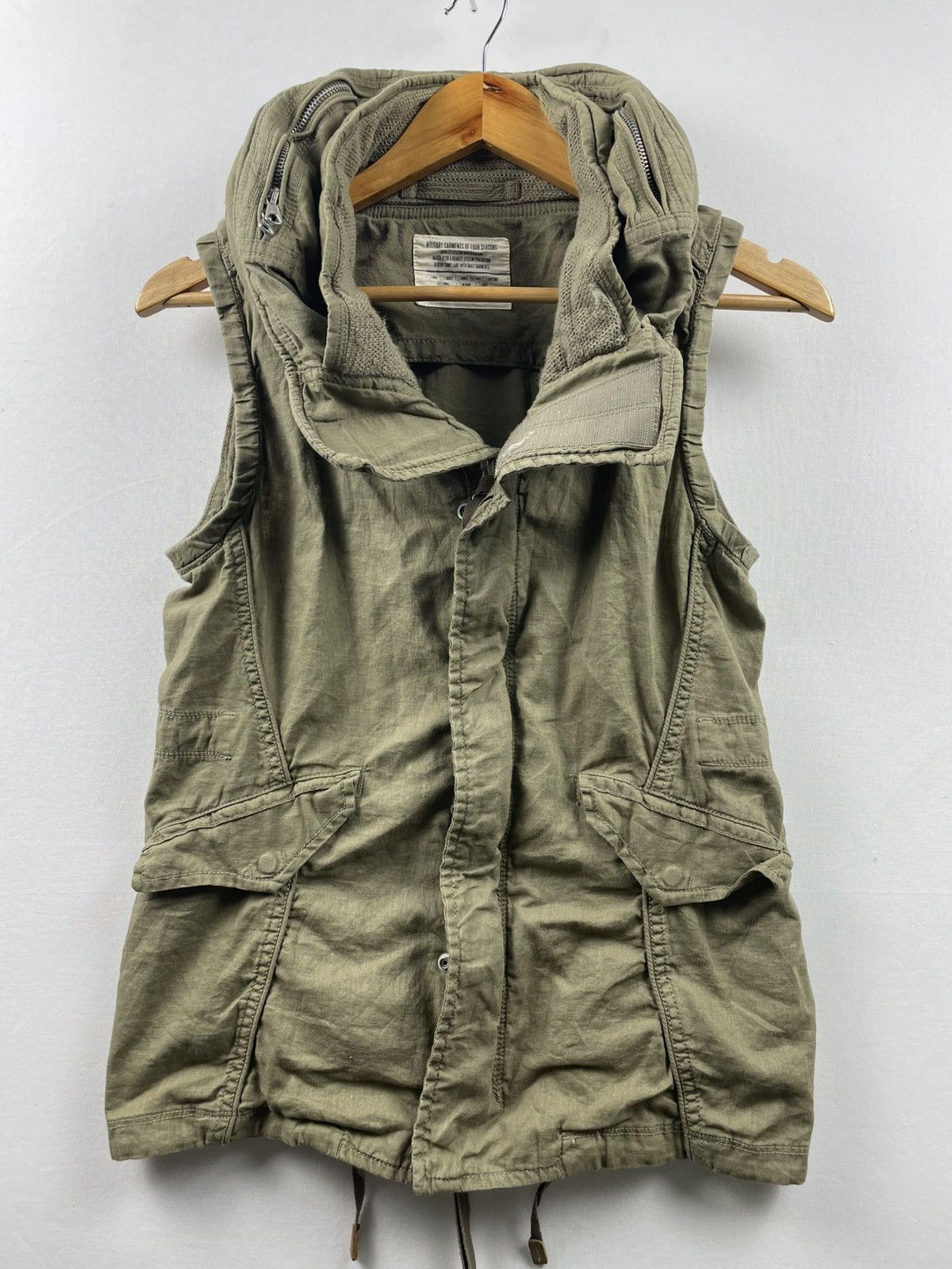 GOA GOA Bono Punk Vest Hoodie | Grailed