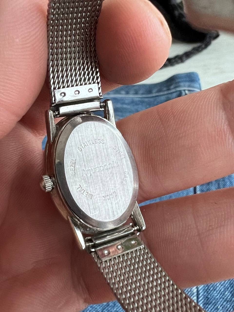 Japanese Brand × Vintage Vintage Japanese style futuristic Steel Watch Bracelet Size ONE SIZE - 5 Thumbnail