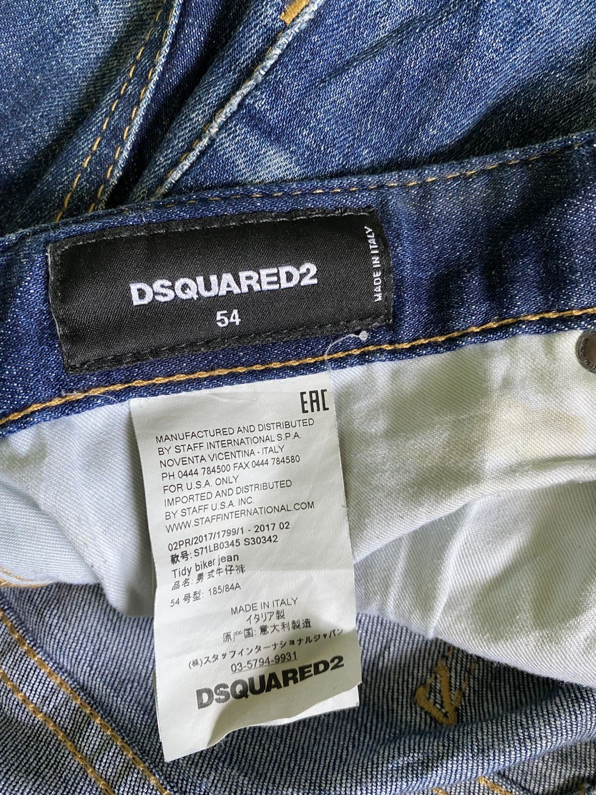 Dsquared2 Vintage Dsquared2 tidy Bikes jeans Size US 44 / EU 60 - 10 Thumbnail