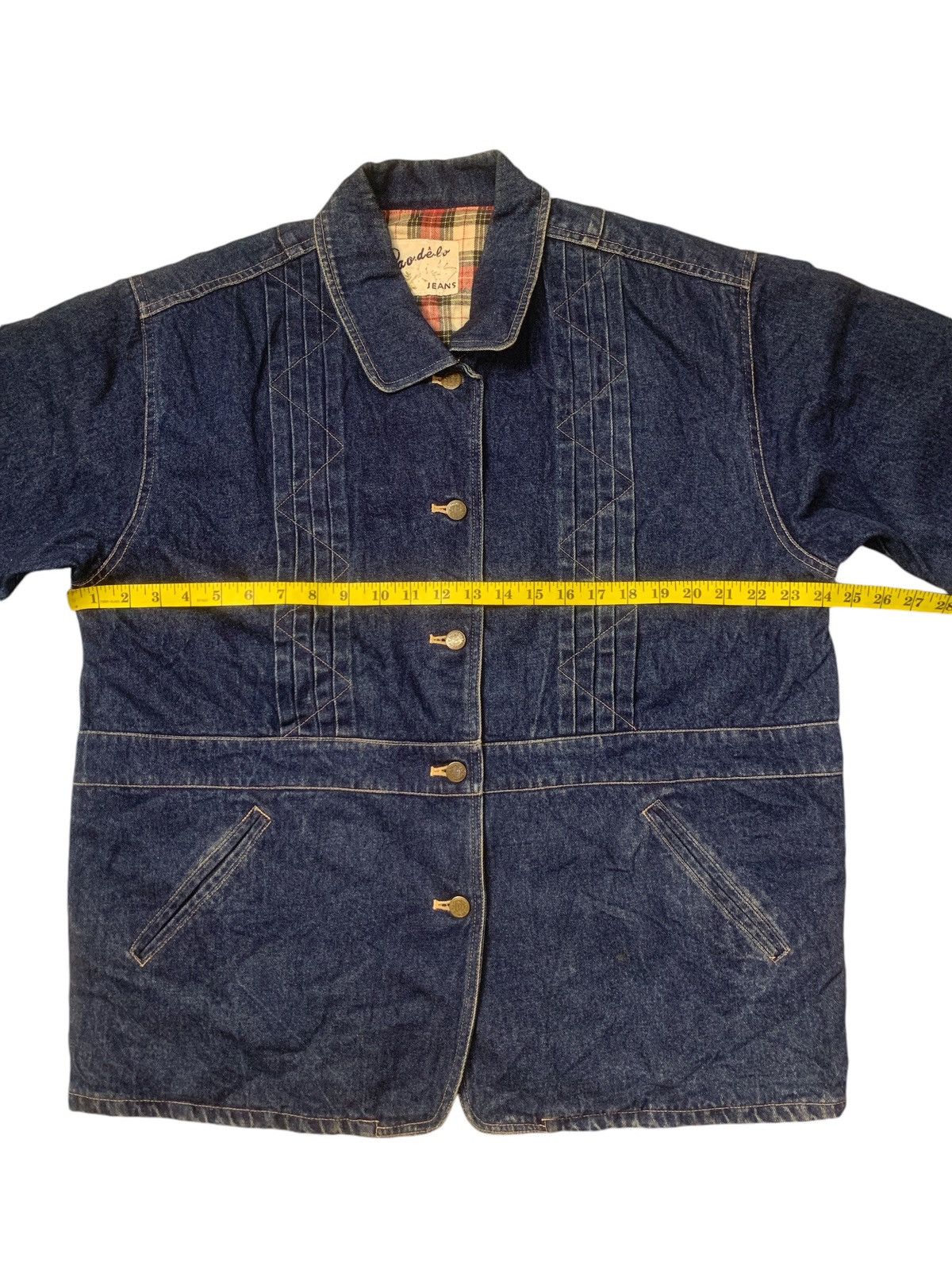 Japanese Brand Rare Design Vintage Pao De Lo By Ketty Denim Jackets Size L / US 10 / IT 46 - 10 Thumbnail