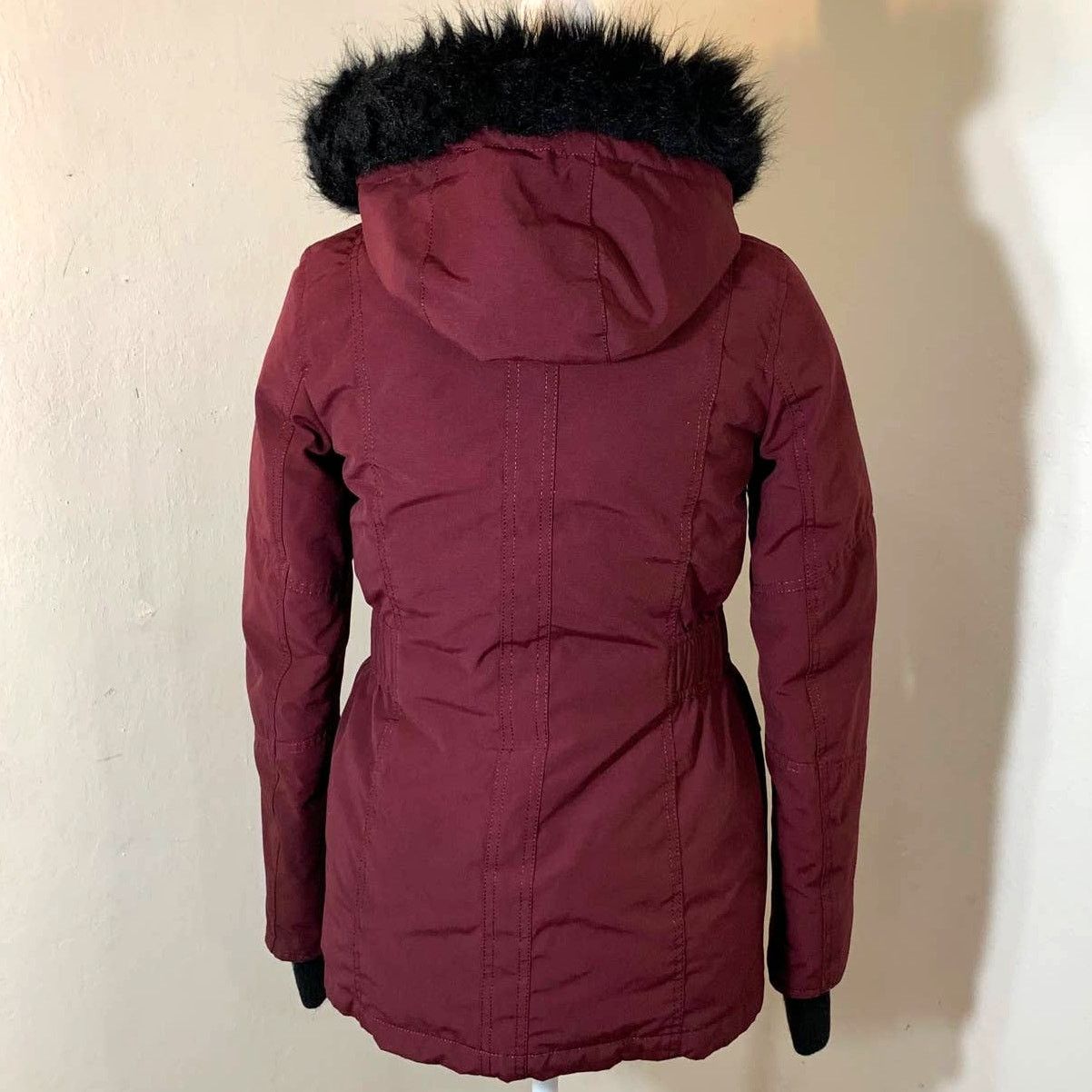 Express Express Red Down Puffy Jacket size XS Size US XS / EU 42 / 0 - 2 Thumbnail