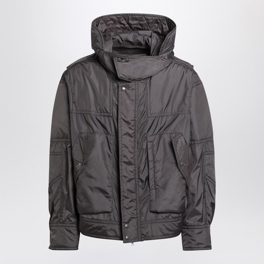 o1d2blof0225 Bomber Jacket in Light Grey
