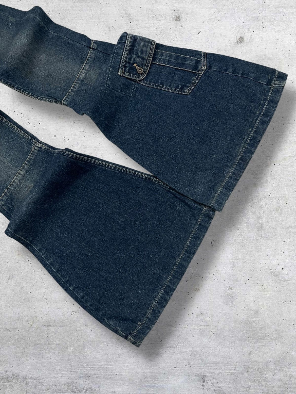 Japanese Brand VINTAGE SILVER CLOTHING COMPANY DESIGNER 90S BOOTCUT DENIM Size US 26 / EU 42 - 5 Thumbnail