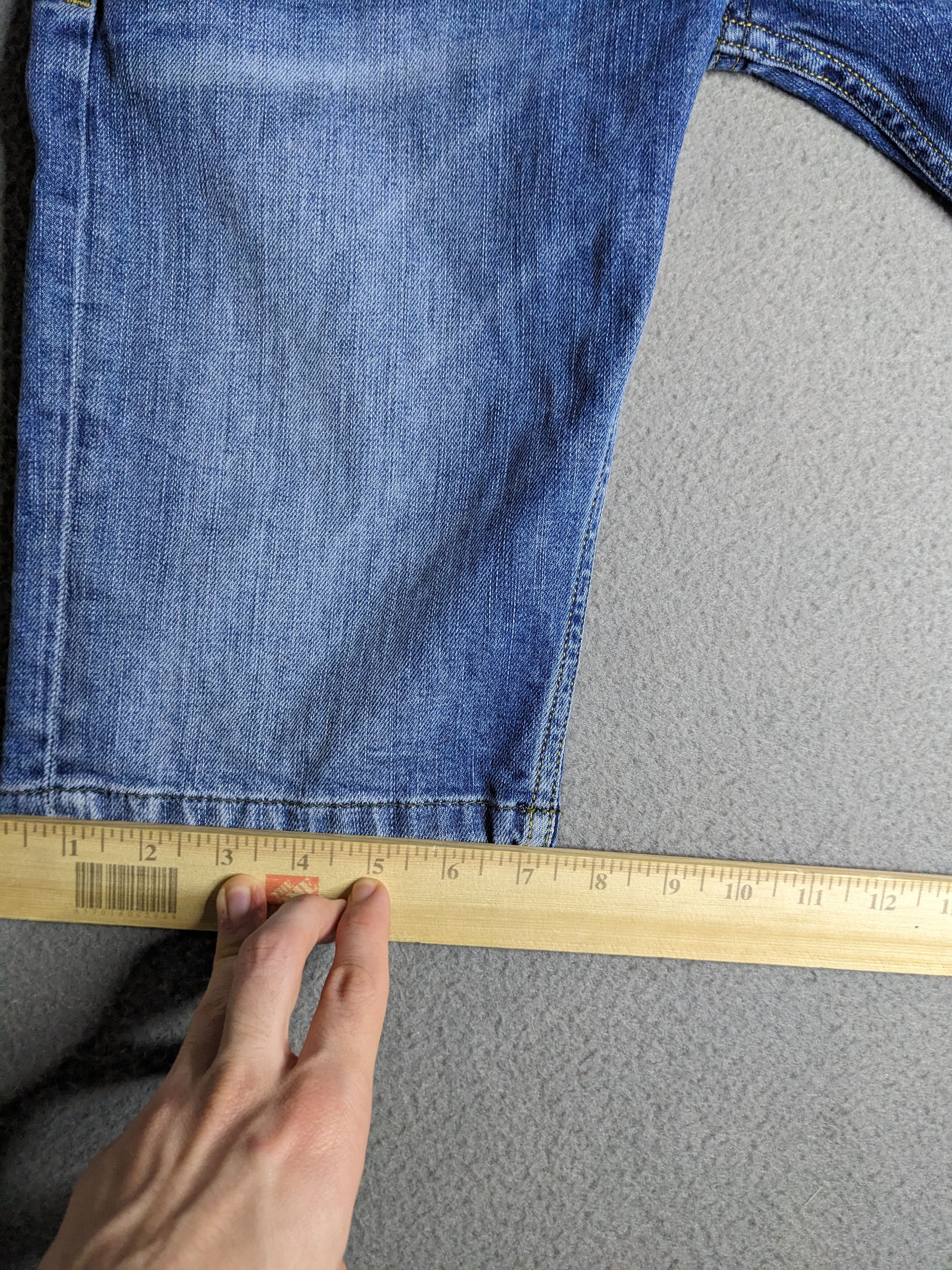 Diesel Diesel Mens Jean Shorts Size 30 Denim Stretch Whiskers Slim Size US 30 / EU 46 - 16 Thumbnail