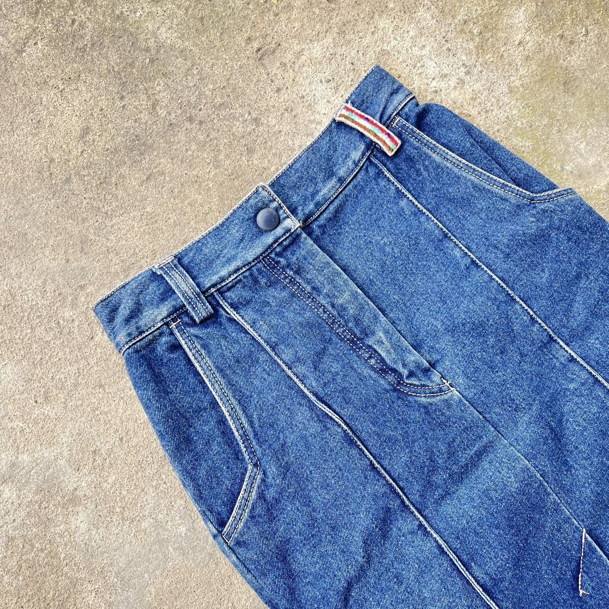 Missoni Vintage Missoni Sport Mini Skirt Denim Size 28" / US 6 / IT 42 - 4 Thumbnail