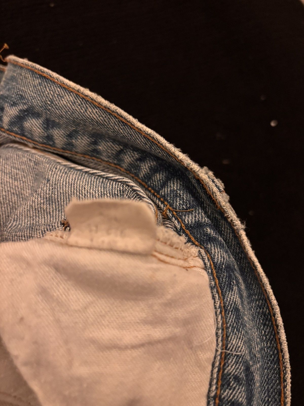 Levi's Vintage Levis selvedge Redline button 6 Size US 29 - 9 Thumbnail