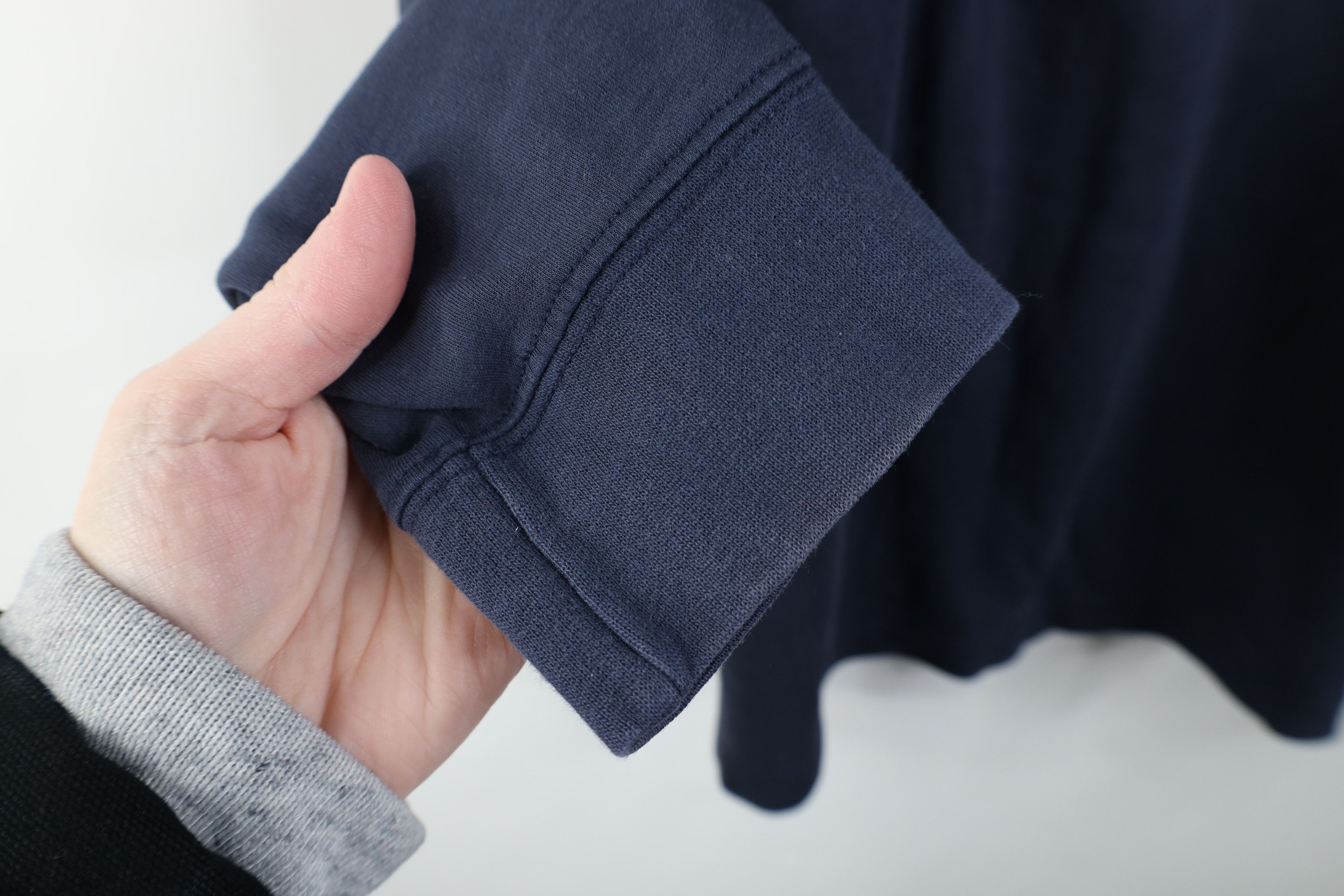 L.L. Bean Vintage LL Bean Soft Cotton Knit Long Sleeve Rugby Polo Size US L / EU 52-54 / 3 - 7 Thumbnail
