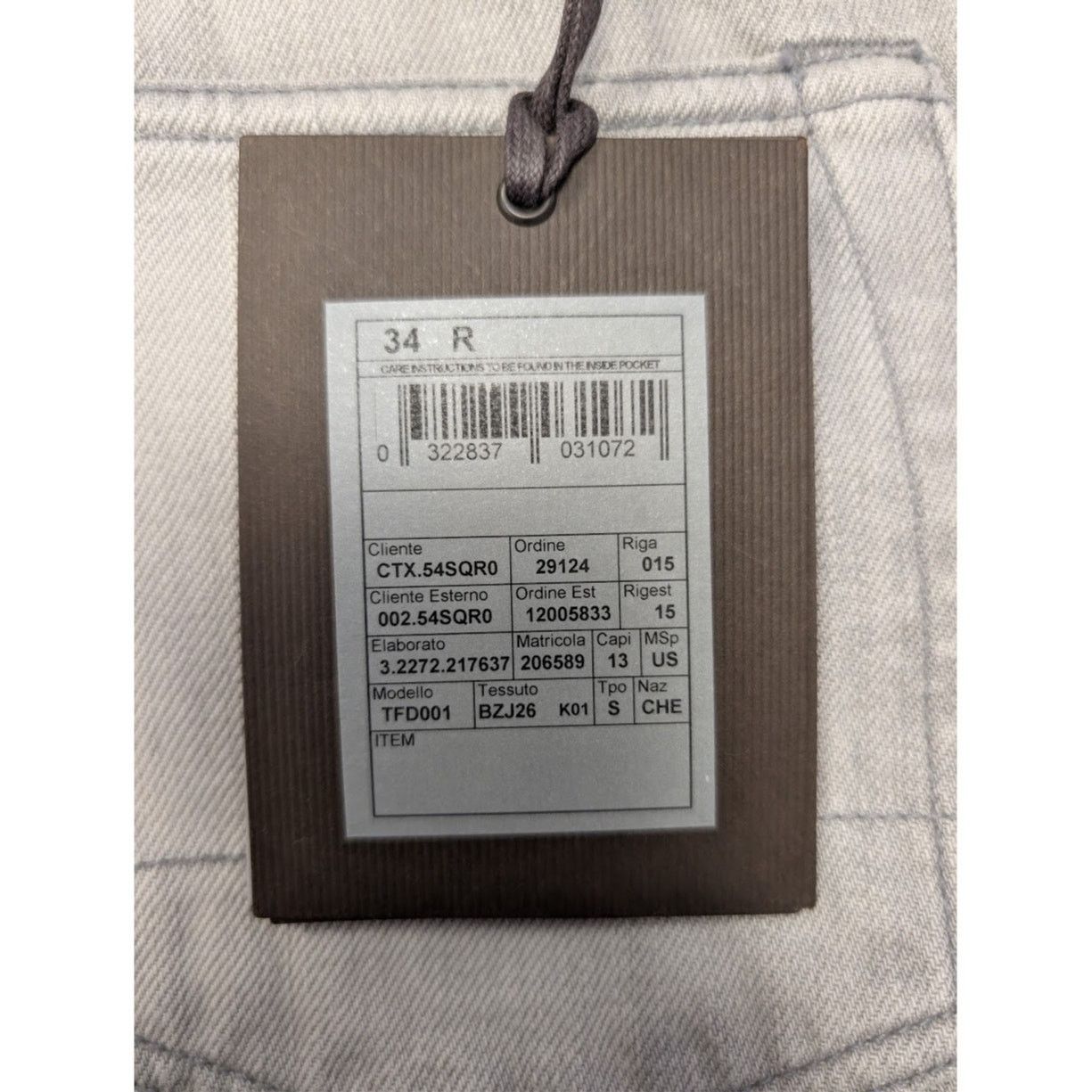Tom Ford o1rshd1 Slim Jeans in Grey Size US 34 / EU 50 - 21 Thumbnail