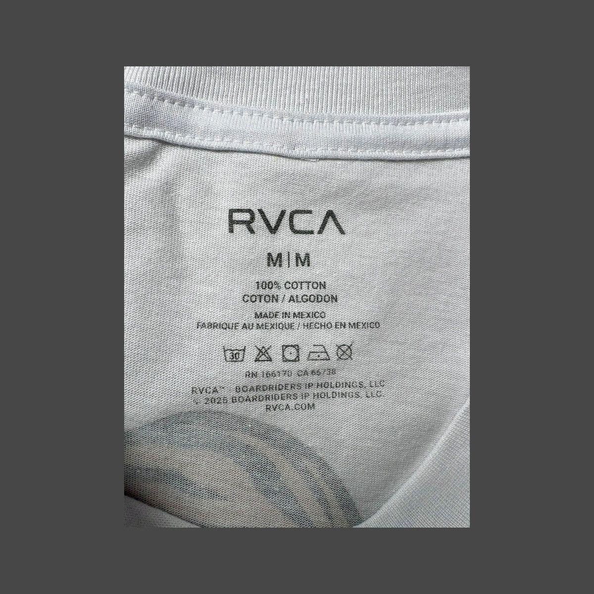 RVCA RVCA Men’s White Tiger Graphic Short Sleeve T-Shirt Sz M Size US M / EU 48-50 / 2 - 8 Thumbnail