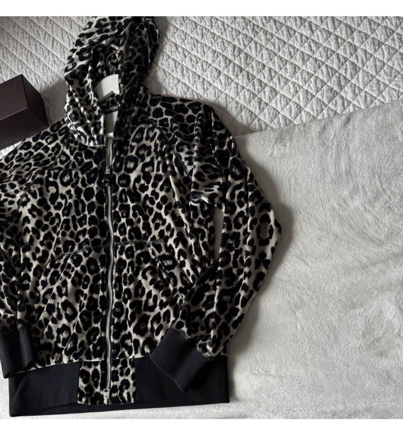 Tom Ford Tom Ford Leopard Hoodie Size US S / EU 44-46 / 1 - 4 Thumbnail