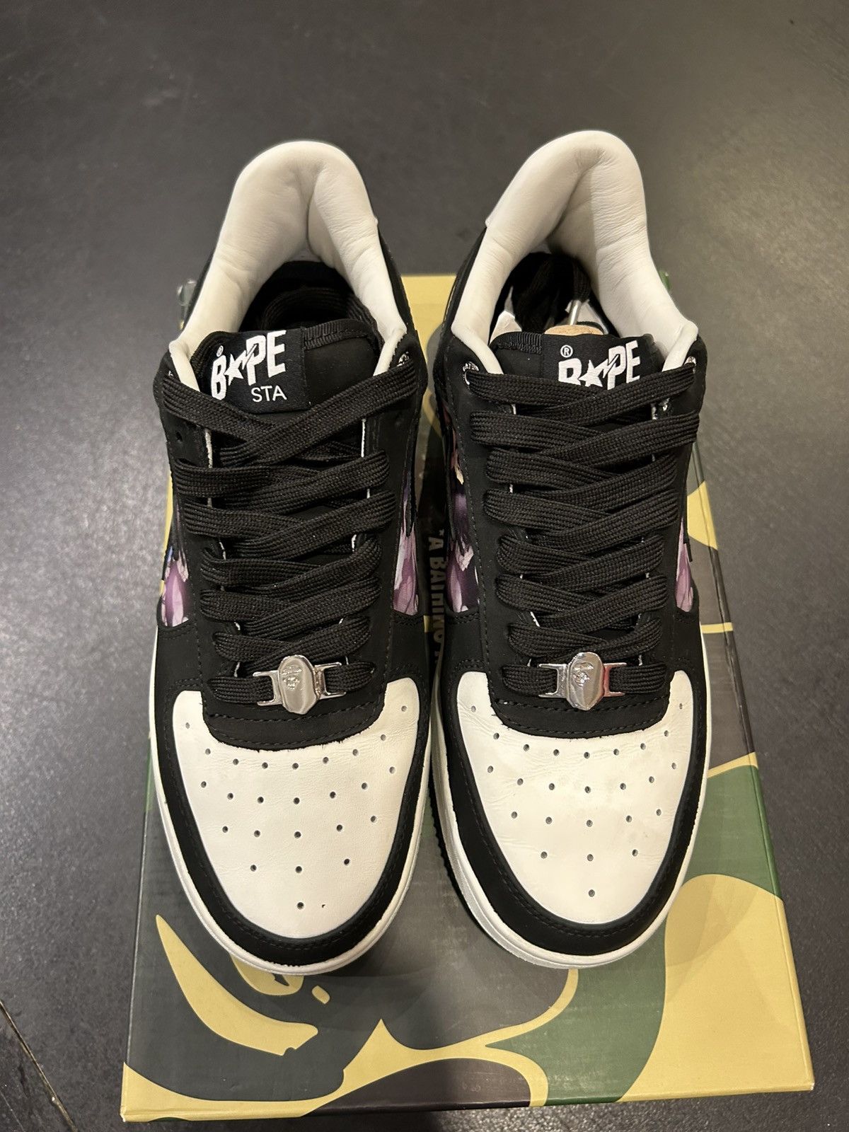 Bape Bape Sta #2 Black Roses Size US 9.5 / EU 42-43 - 4 Thumbnail