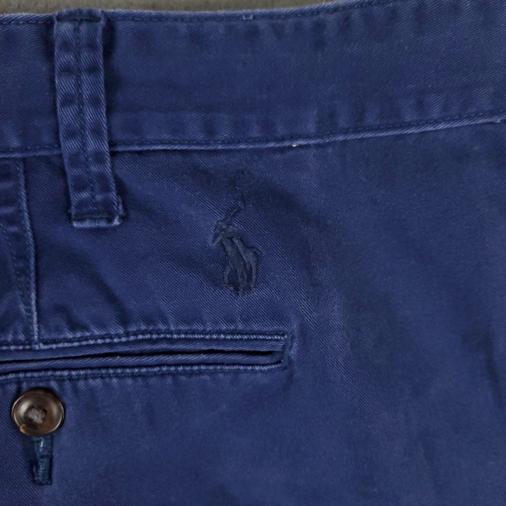 Ralph Lauren Ralph Lauren Shorts Mens Size 42 Blue Pony Casual Flat Front Chino FADED Size US 42 / EU 58 - 6 Thumbnail