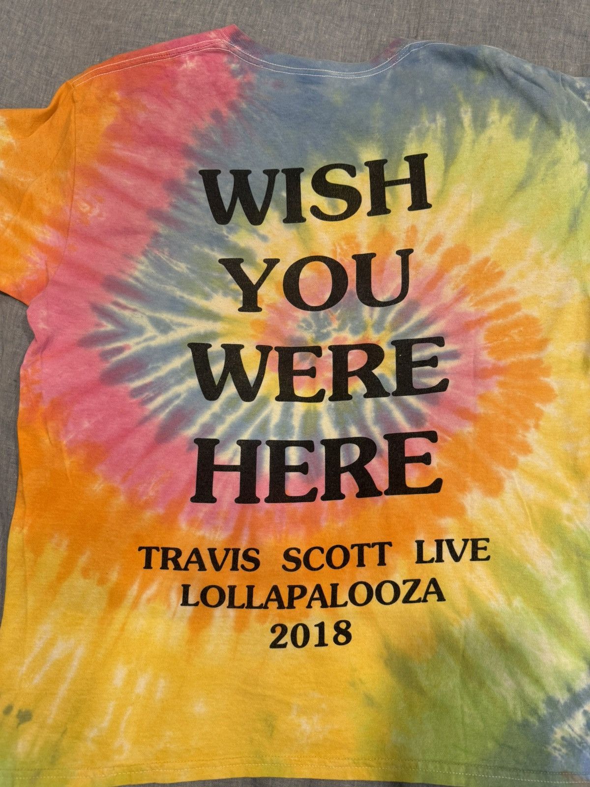Travis Scott Travis Scott I Went To Astroworld Lollapalooza 2018 Shirt L Size US L / EU 52-54 / 3 - 4 Thumbnail