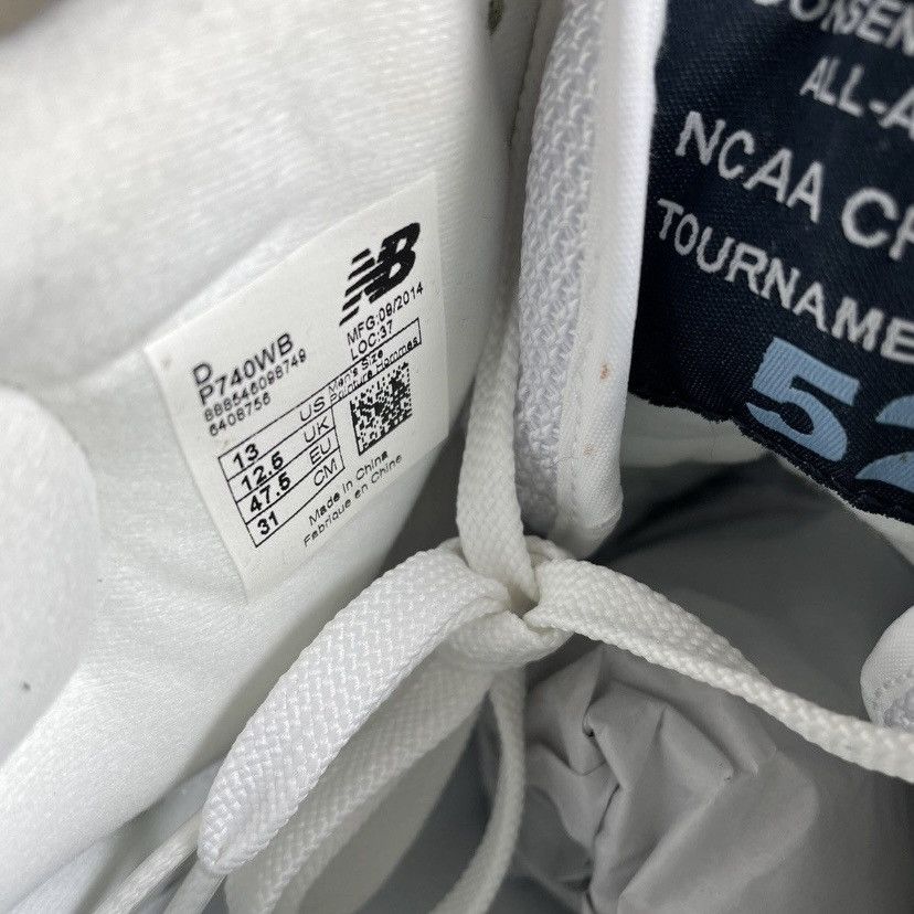 Aime Leon Dore × New Balance RARE James Worthy x 740 High Tribute To UNC 2014 Size US 13 / EU 46 - 4 Thumbnail