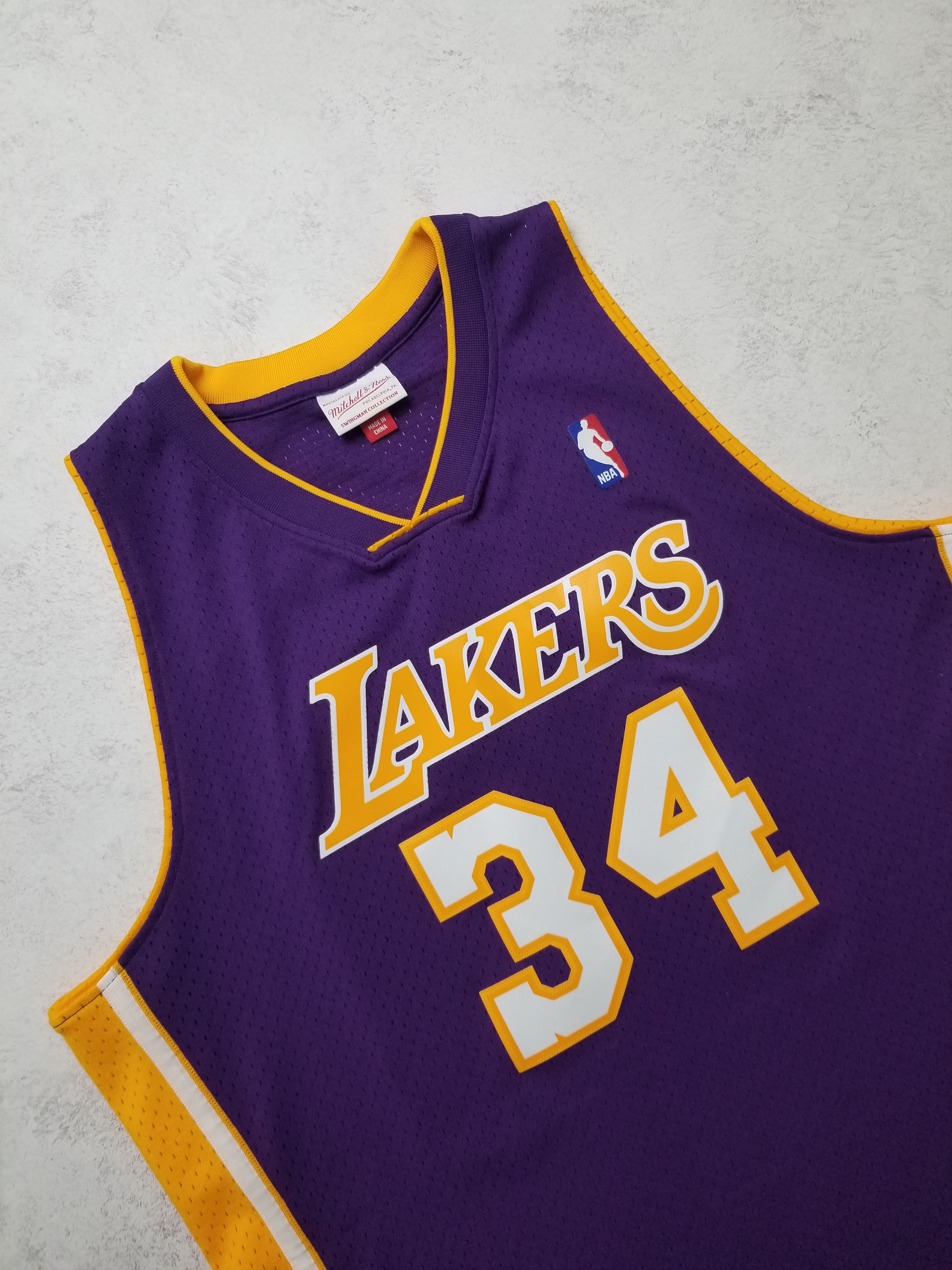 Mitchell & Ness Mitchell & Ness Los Angeles Lakers O'Neal 34 NBA Jersey Size US XL / EU 56 / 4 - 12 Thumbnail