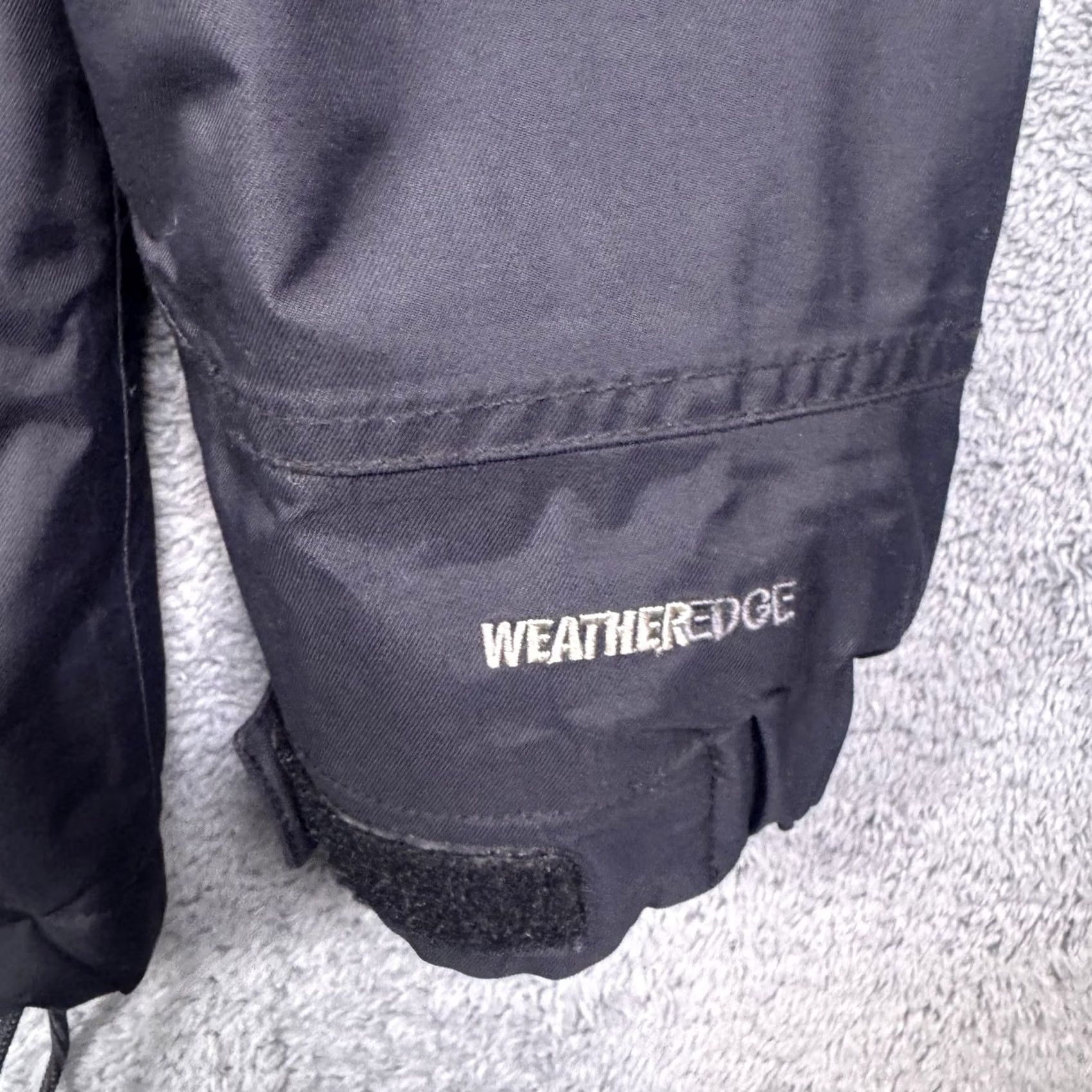 Eddie Bauer Eddie Bauer WeatherEdge Jacket Mens XLT Insulated Hooded Full Zip Parka Black Weathergear Rain Wind-Resistant Outdoors Camping Cargo Pockets Size US XL / EU 56 / 4 - 5 Thumbnail
