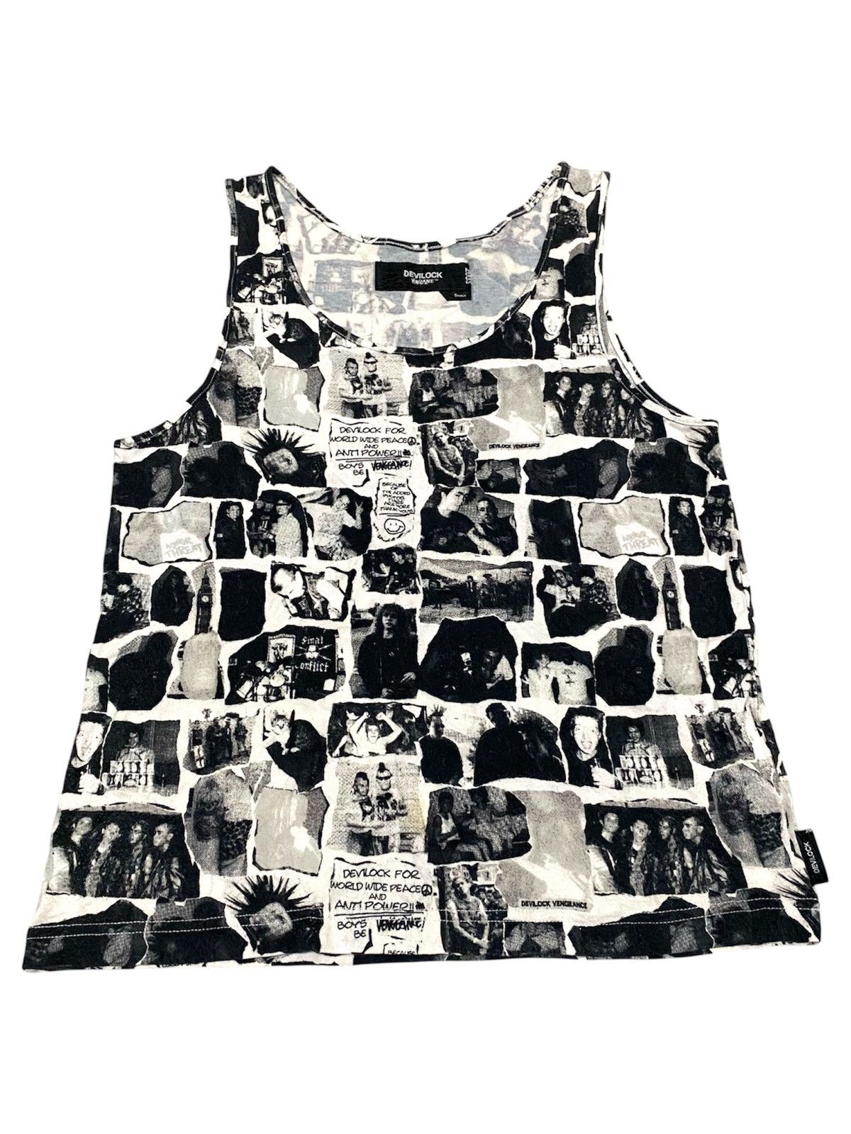Devilock × Japanese Brand Devilock “Vengeance” Summer Collection 2003 Tanktop Size S / US 4 / IT 40 - 1 Thumbnail