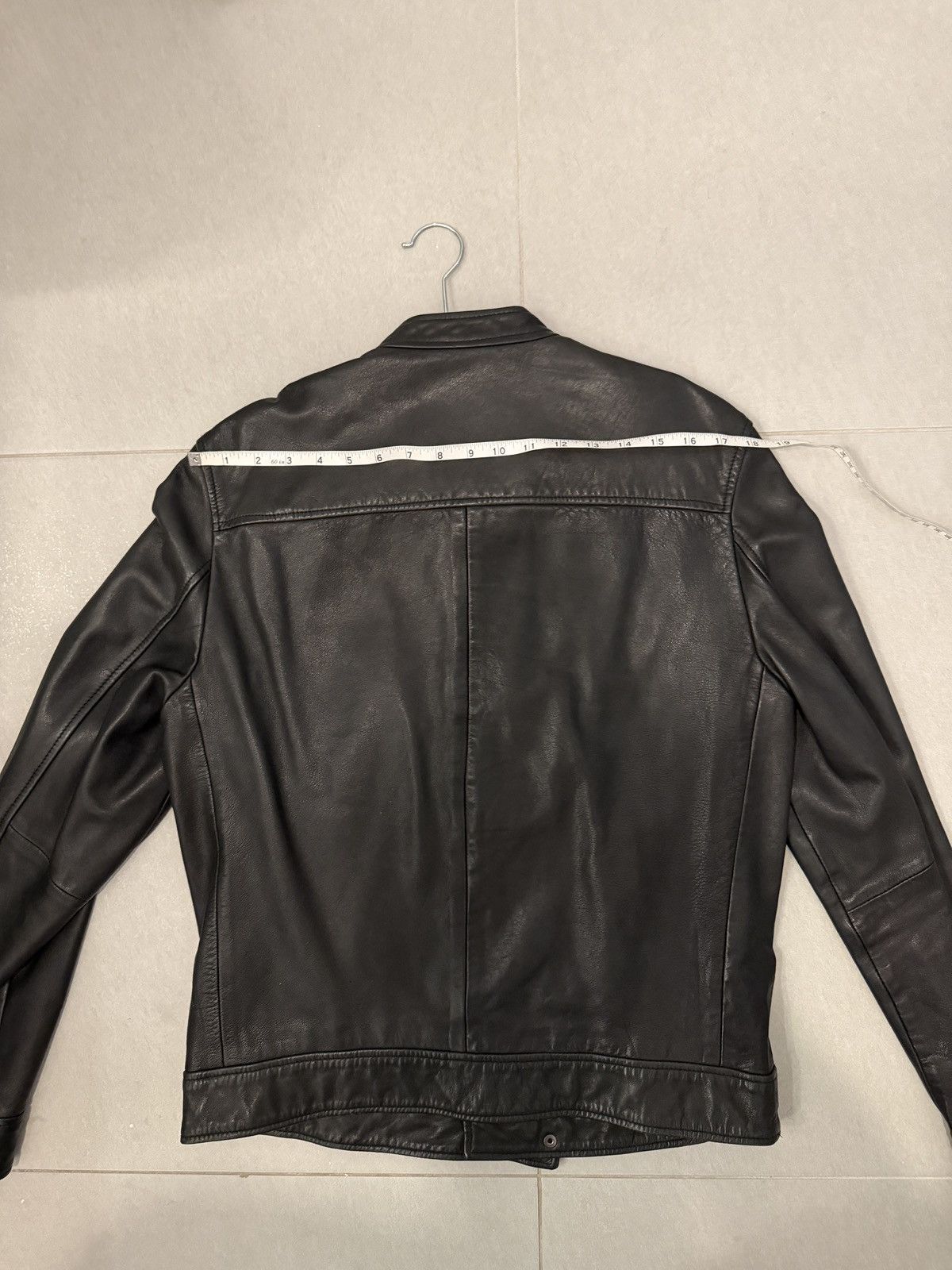 Allsaints ALLSAINTS Men’s Racer Leather Jacket Size US M / EU 48-50 / 2 - 5 Thumbnail