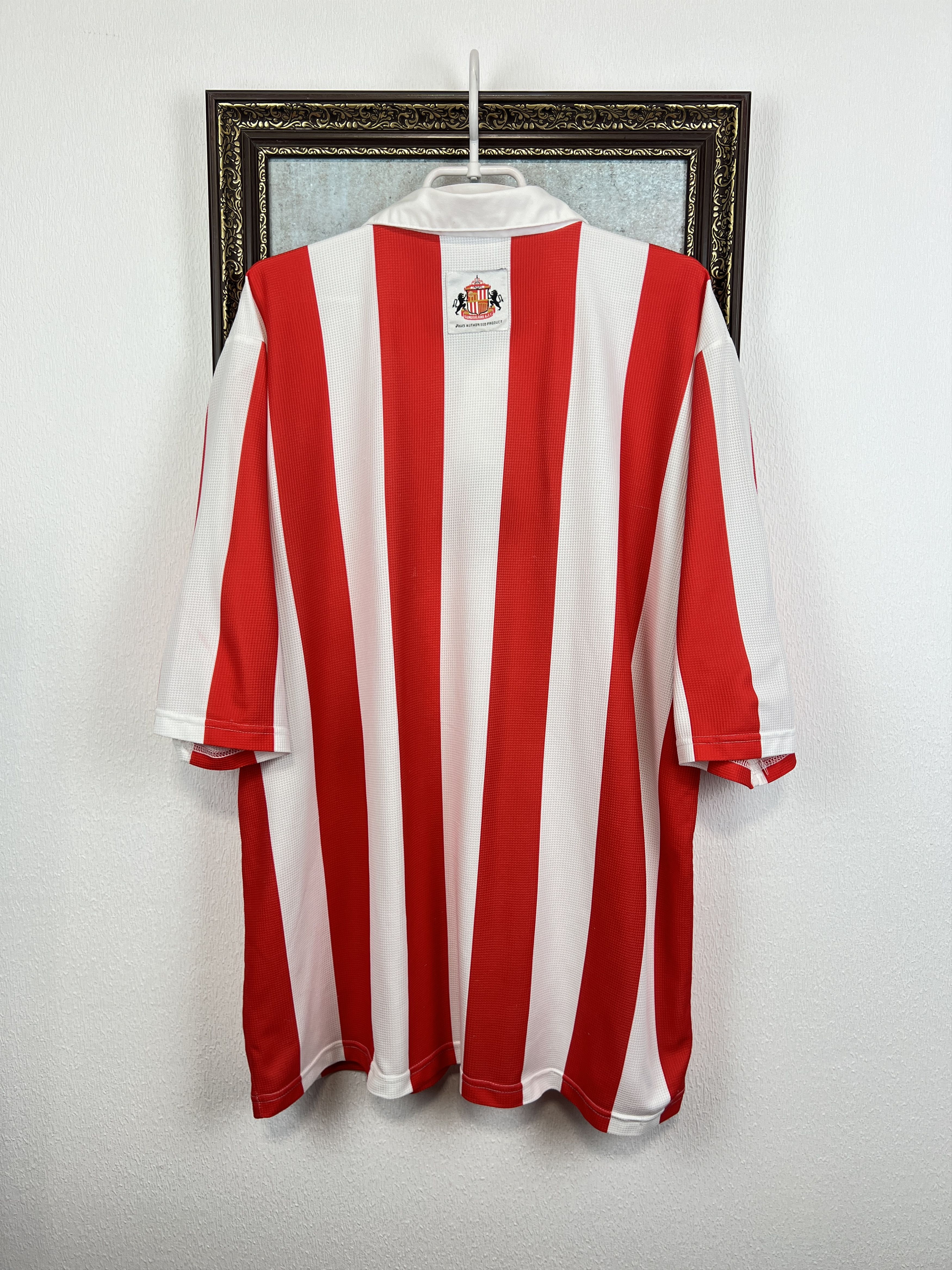 Asics Sunderland Home football shirt Soccer Jersey Trikot Rare Size US XXL / EU 58 / 5 - 9 Thumbnail