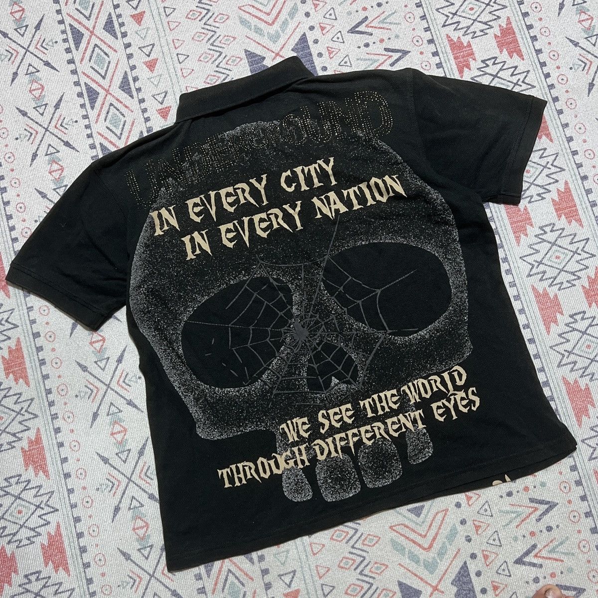 Japanese Brand Dirty Dad Punk Inspired Polo T-shirt Size US S / EU 44-46 / 1 - 1 Thumbnail