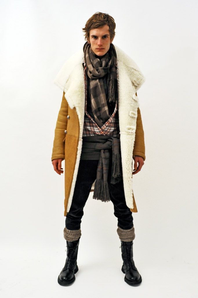 Balmain Balmain AW11 lamb leather fur coat by Decarnin | Grailed