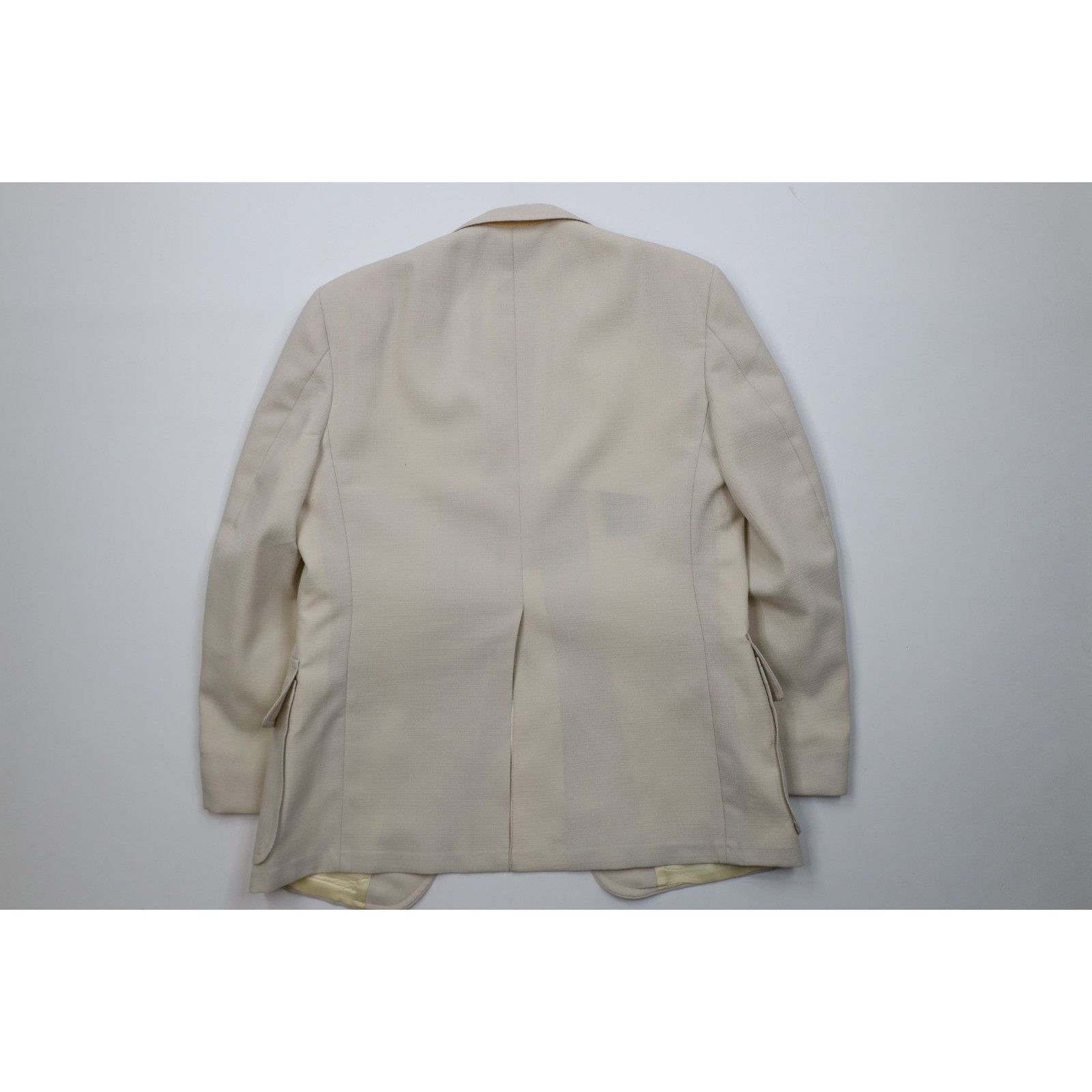 Vintage Vintage 60s 70s Streetwear 2 Piece Suit Wedding Knit Size 40R - 11 Thumbnail
