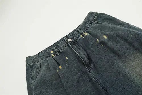 VIBE Men's American street style multi-pocket cargo jeans Size US 32 / EU 48 - 4 Thumbnail