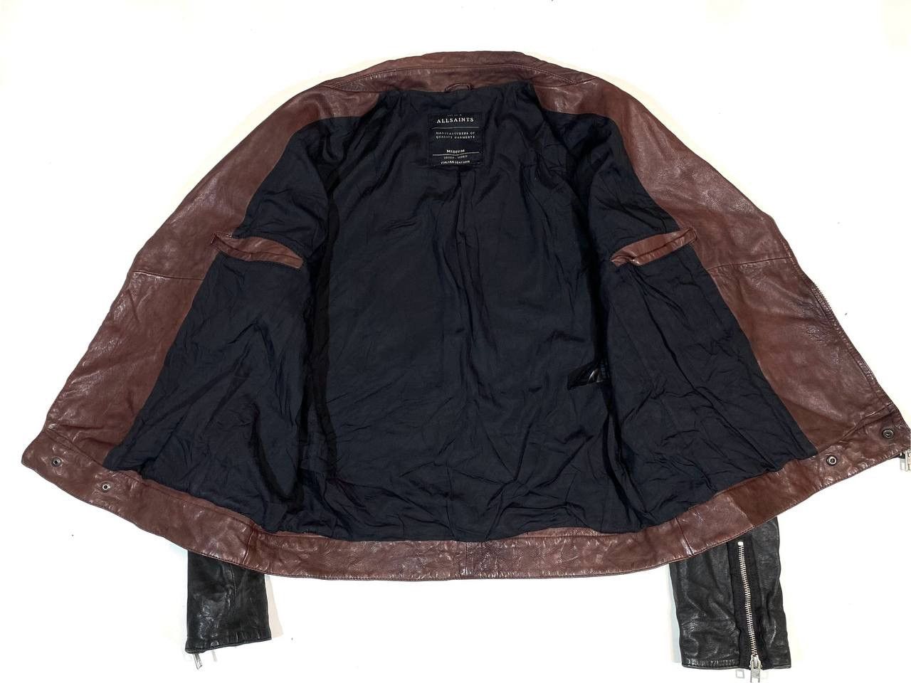 Allsaints Allsaints Men Leather Jacket Size US S / EU 44-46 / 1 - 11 Thumbnail
