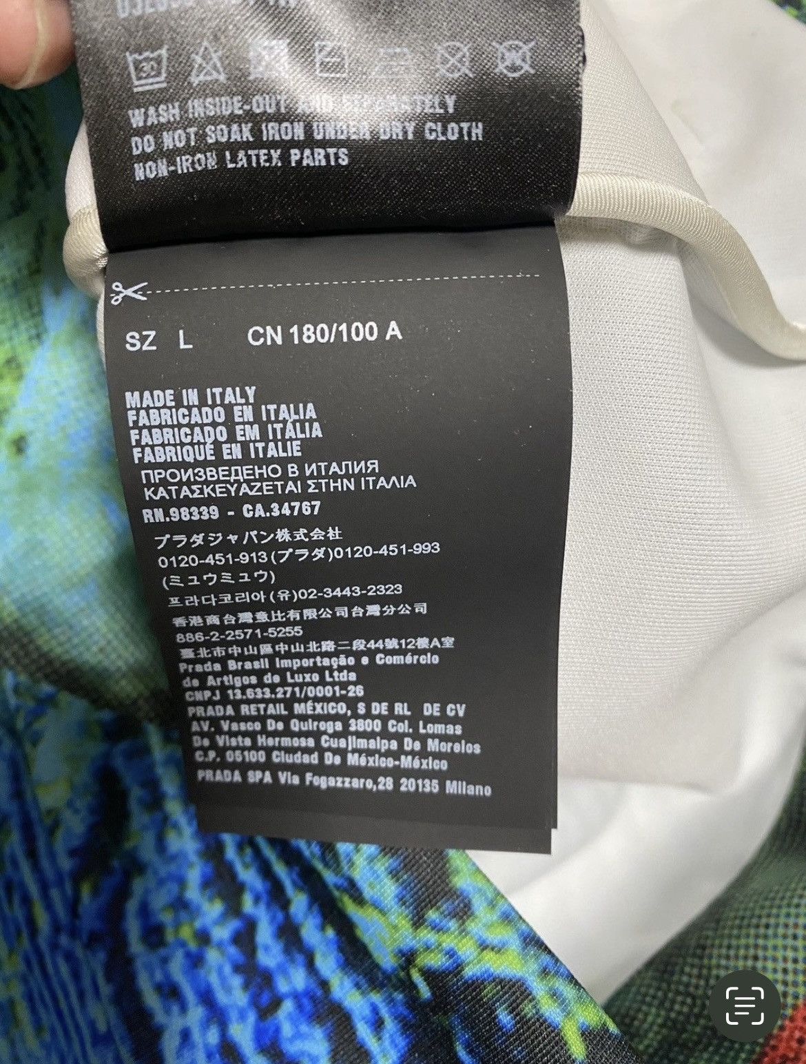 Prada Prada Pyschedlic Track Jacket 2019 Size US L / EU 52-54 / 3 - 3 Thumbnail