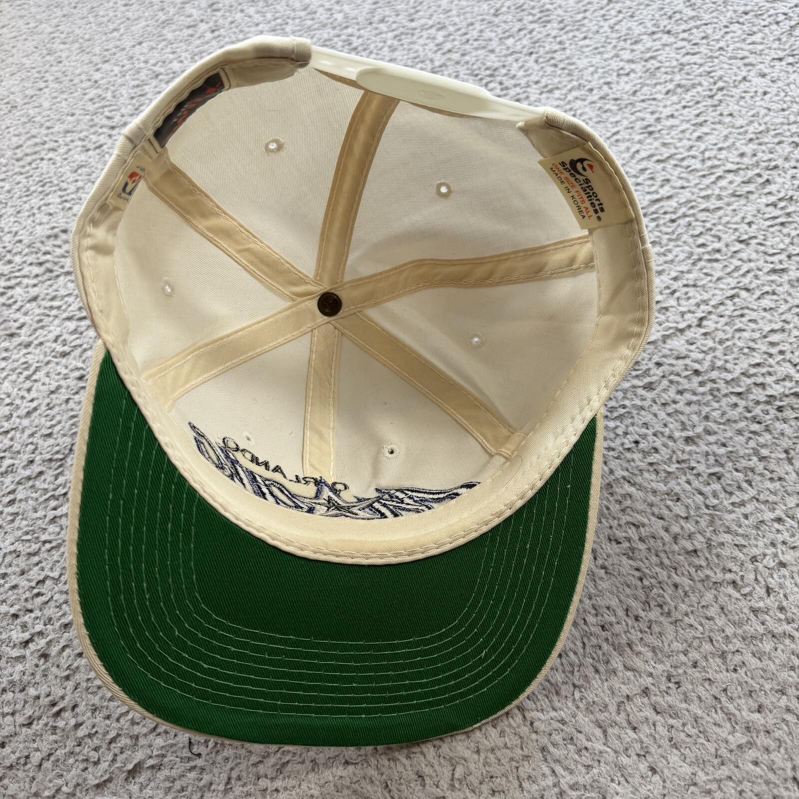 Sports Specialties Vintage 90s Orlando Magic Script Snapback Hat Cap NBA Size ONE SIZE - 7 Thumbnail