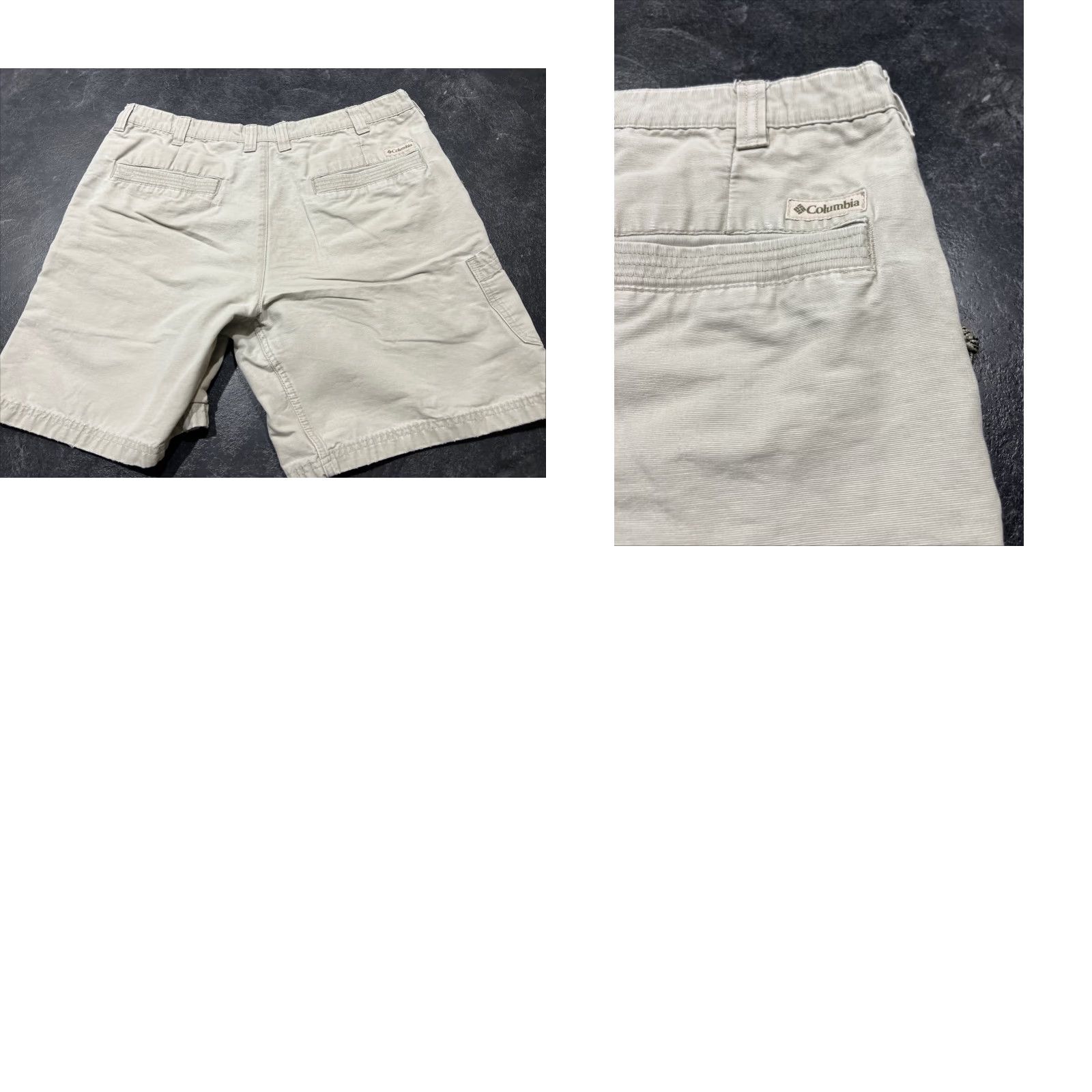 Vintage Columbia Shorts Mens 38W Khaki 9” Inseam Hiking Utility Pockets Casual Outdoor Size US 38 / EU 54 - 8 Thumbnail