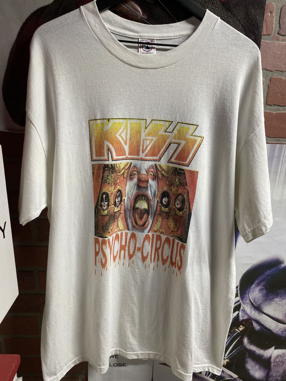 Band Tees Vintage 90’s Kiss Band Tee Shirt Men’s XLarge Size US XL / EU 56 / 4 - 1 Thumbnail
