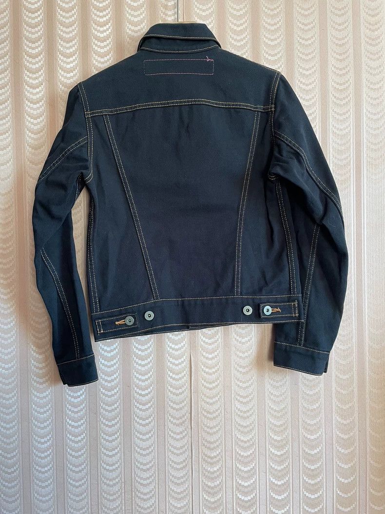 Comme des Garcons Comme Des Garcons Black Button Open Line Denim Jacket Jack Size S / US 4 / IT 40 - 2 Thumbnail