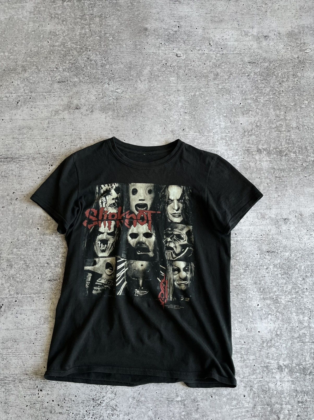 Slipknot Rare 2012 Slipknot Pentagram Big Logo Tee Vintage Band Rock Size US S / EU 44-46 / 1 - 7 Thumbnail