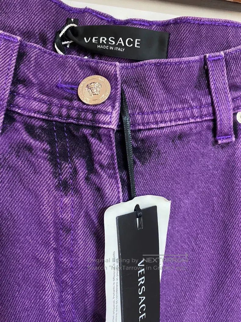 Versace Versace Purple jeans Size 40" / US 18 - 4 Thumbnail