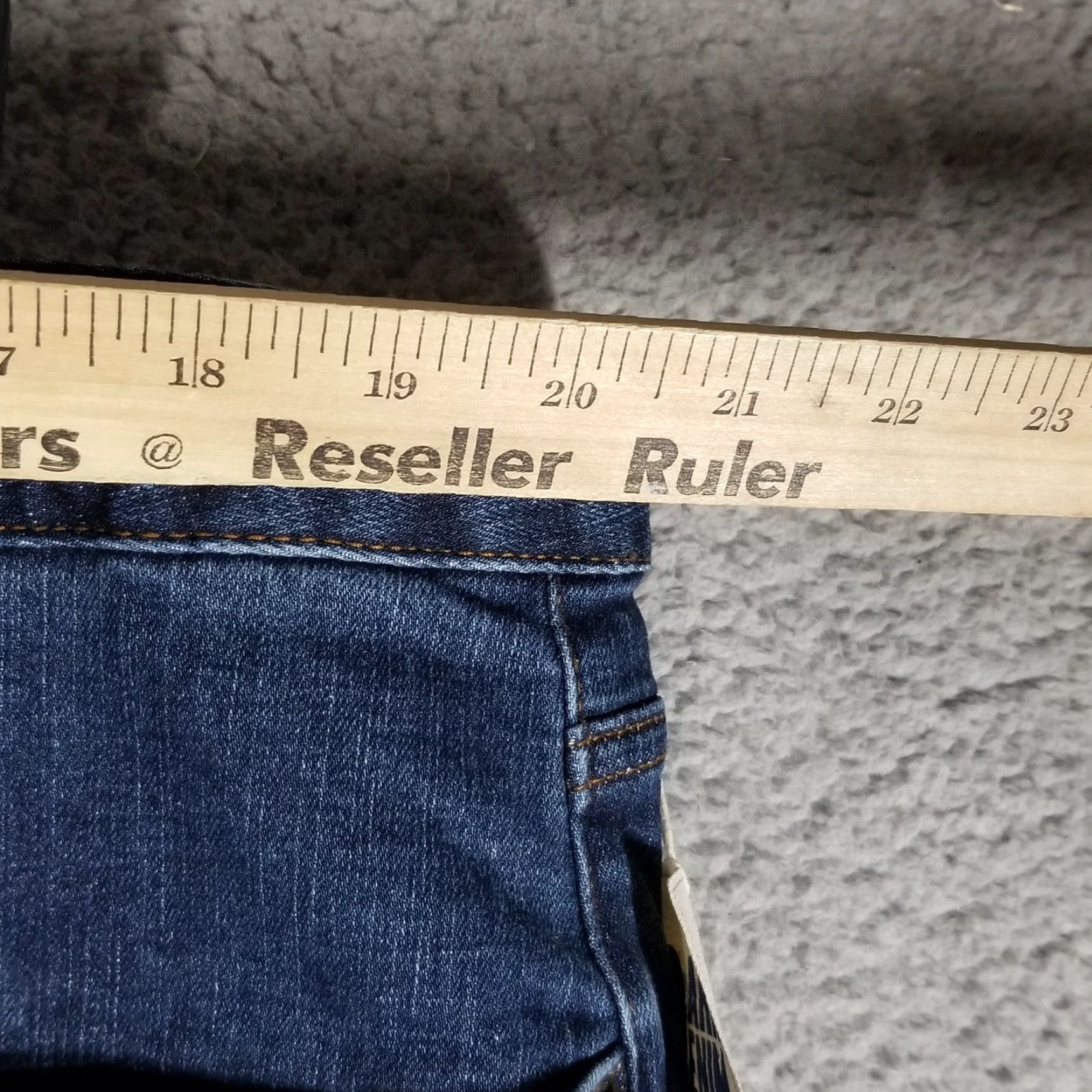 Prana prAna Jeans Mens Slim Fit Tapered 42x34 Dark Wash Blue Denim Size US 42 / EU 58 - 5 Thumbnail