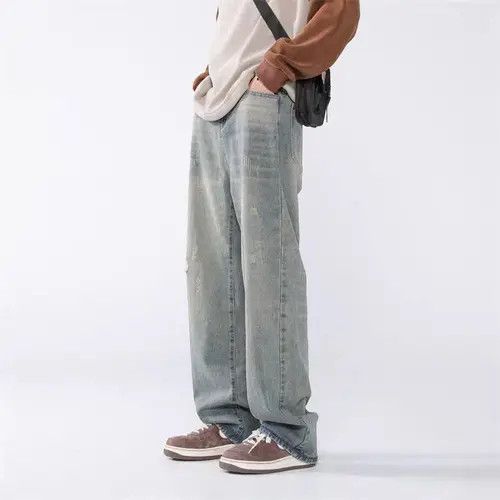 Japanese Brand Koga Light Blue High Street Vintage Loose Casual Pants Size US 29 - 2 Thumbnail