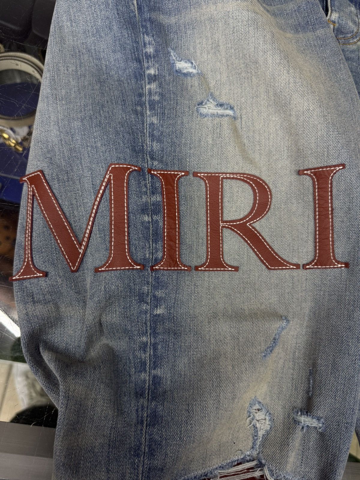 Amiri Amiri MX1 Jeans Clay Indigo Size 40 Size US 40 / EU 56 - 10 Thumbnail