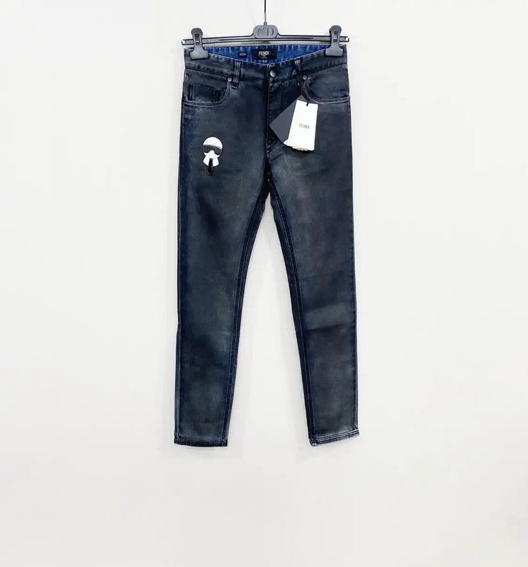 Fendi Fendi Men's Casual Pants in Dark Gray 0089 Size US 30 / EU 46 - 1 Thumbnail