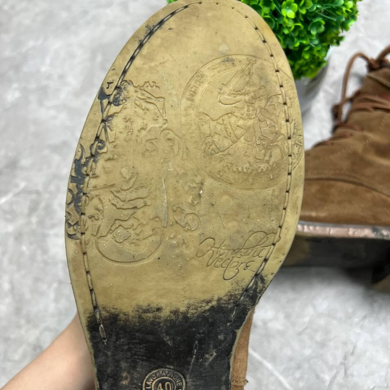 Japanese Brand Vintage AS.98 AirStep Style Acnle Leaher Biker Zipper EUR 40 Size US 7.5 / EU 40-41 - 3 Thumbnail
